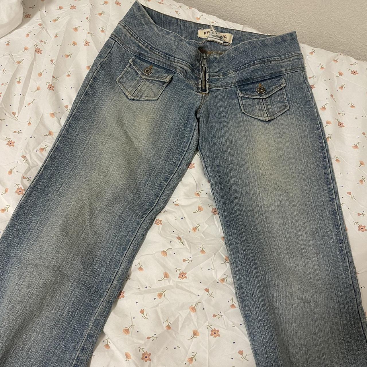 Women's Blue and Navy Jeans | Depop