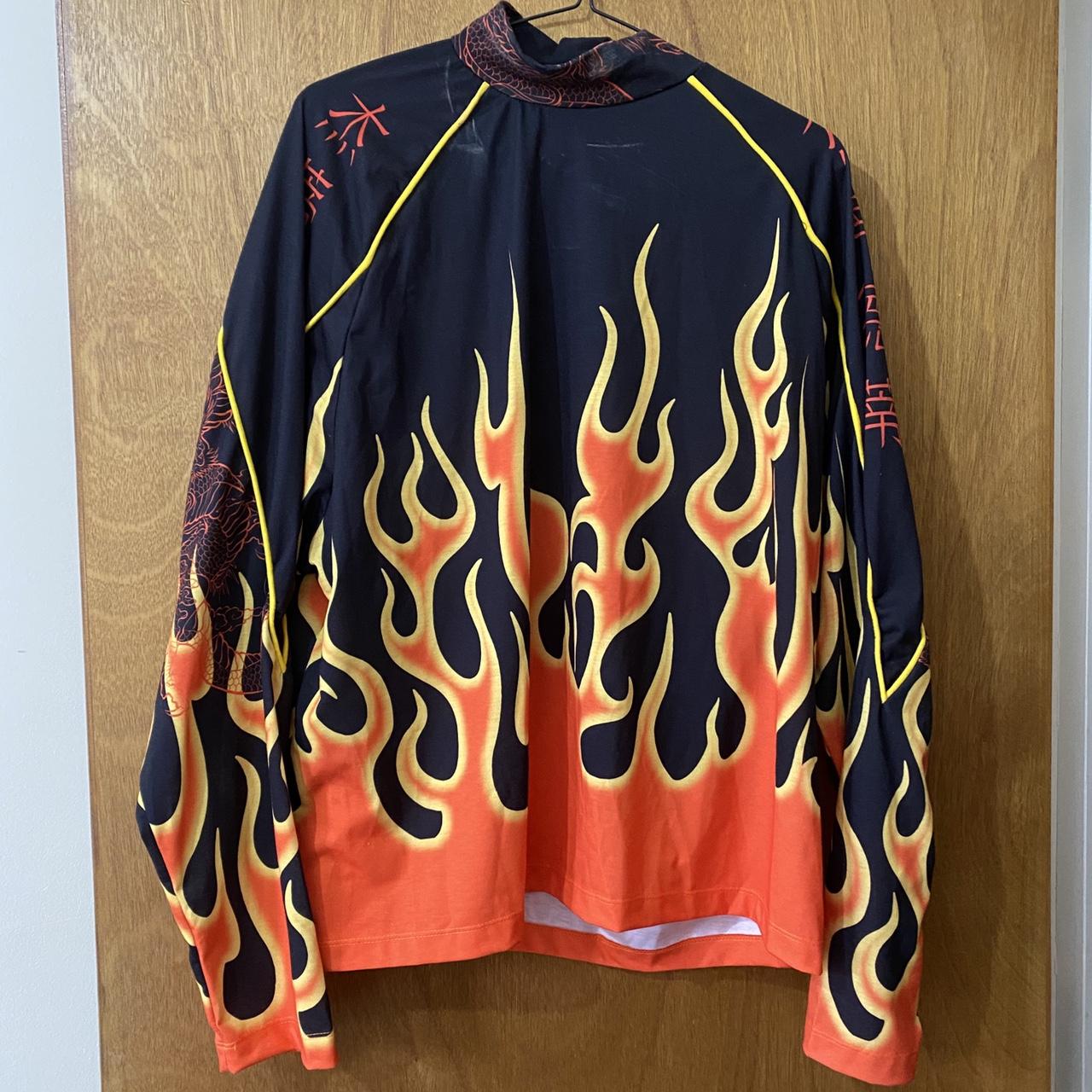 Jaded london flame store shirt