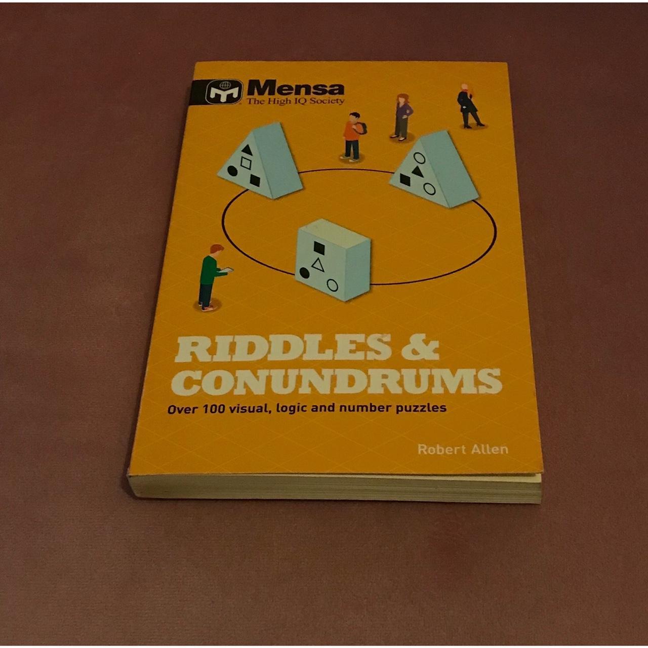 Robert Allen - Riddles & conundrums Condition:... - Depop