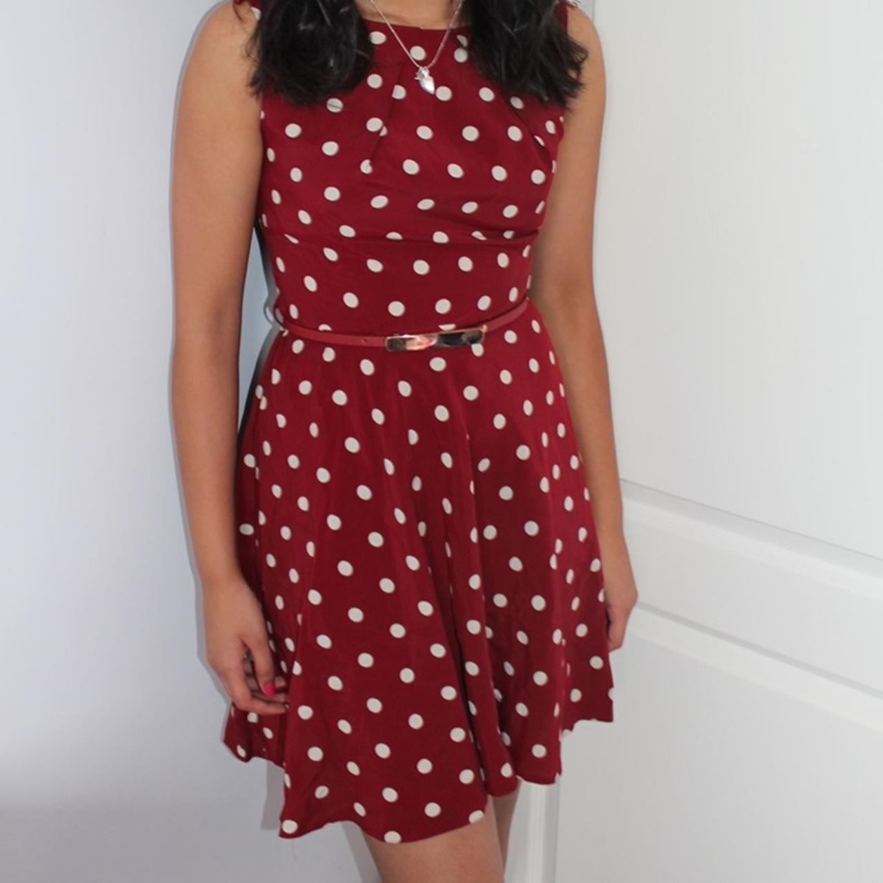 Product Image 2 - Red and white polka dot