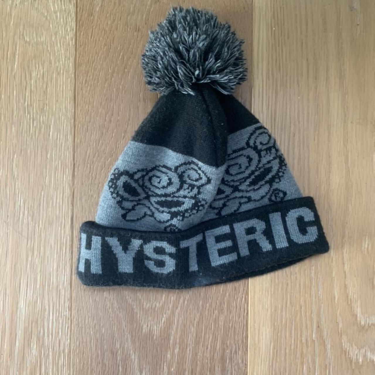 Hysteric Glamour Beanie Pom pom Tag is faded but... - Depop