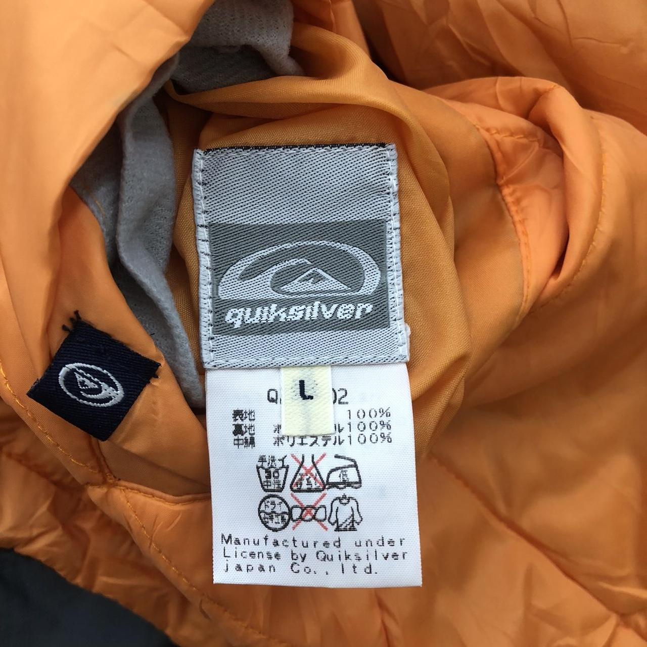 QUIKSILVER Reversible Puffer Jacket TAG :... - Depop