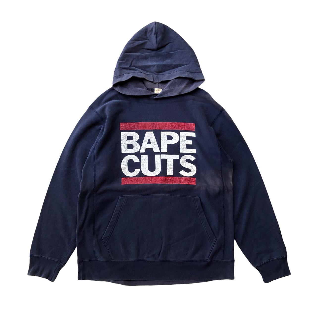 BAPE Cuts Vintage A Bathing Ape Hoodie Sweater TAG... Depop
