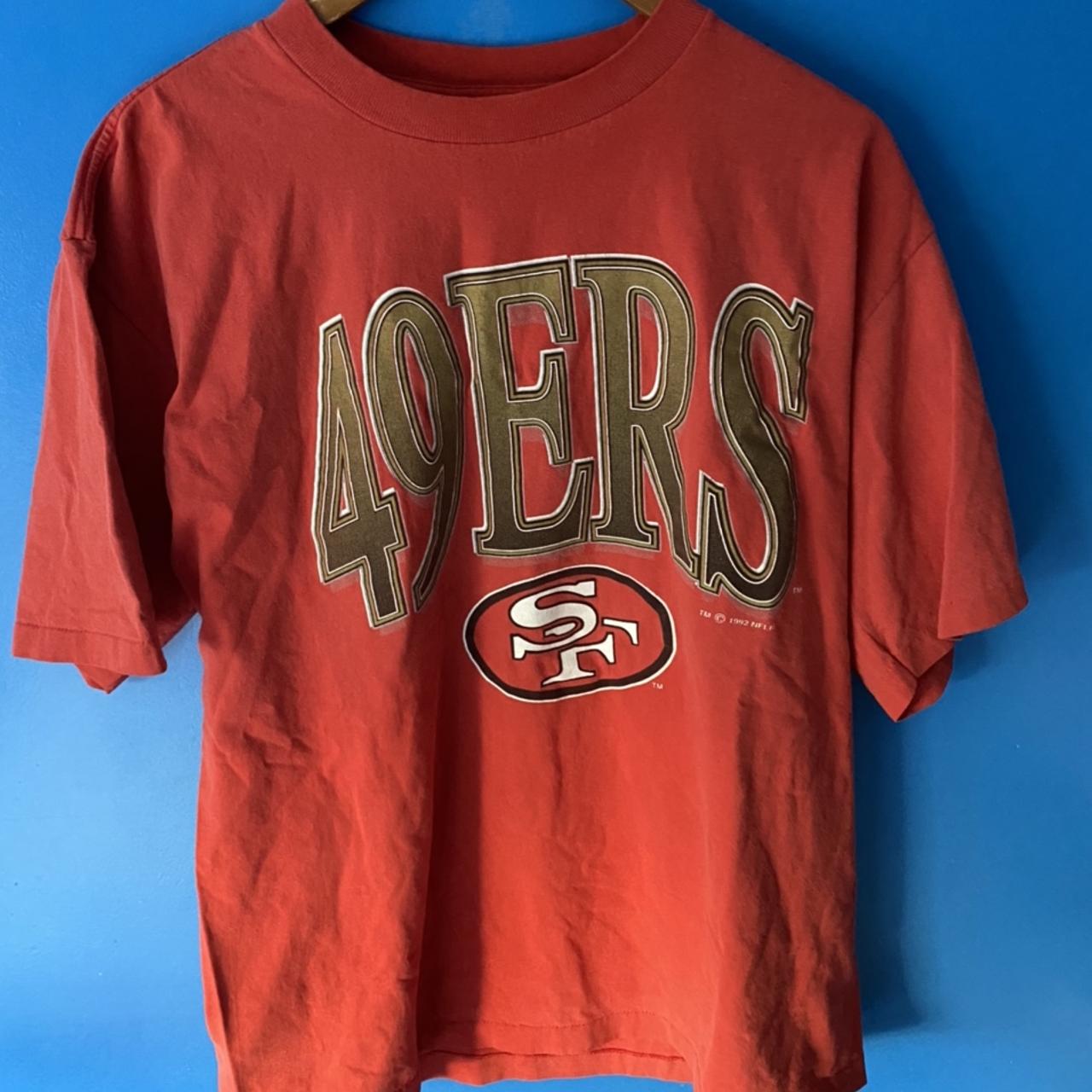 SAN FRANCISCO 49ERS vintage vtg 80's 90's tee shirt. - Depop