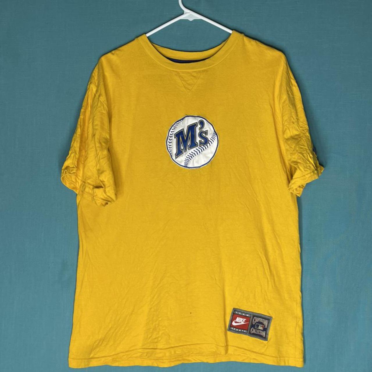 RARE Mariners Cooperstown Collection T-Shirt by - Depop