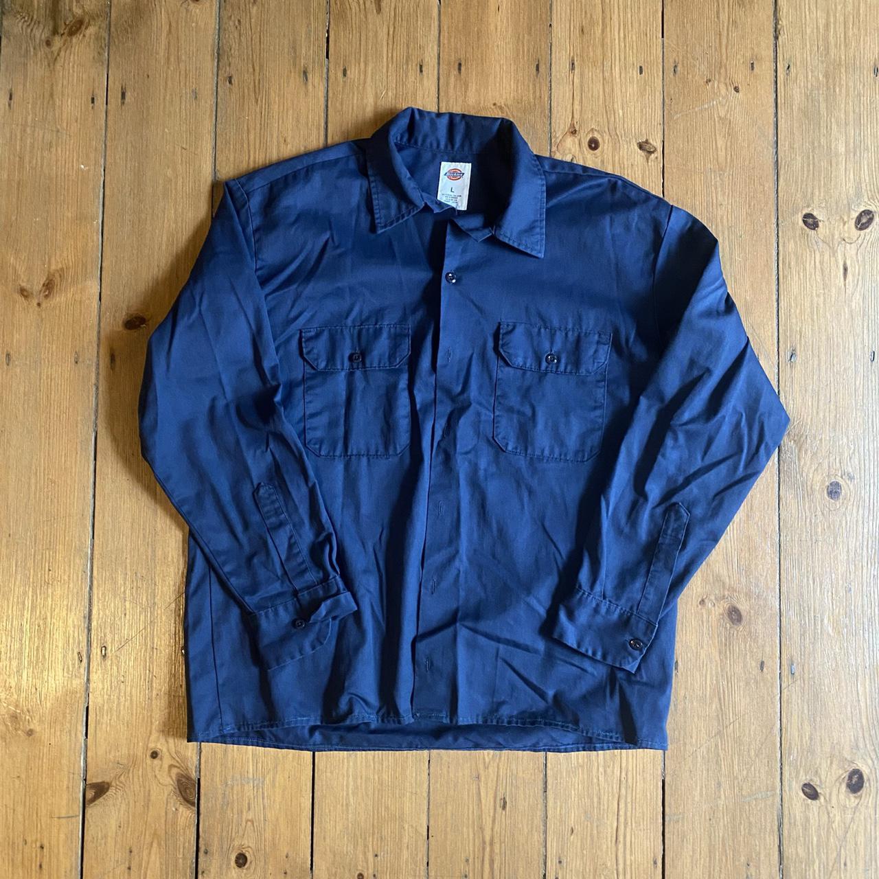 Vintage Dickies work shirt. Size L. #dickies - Depop