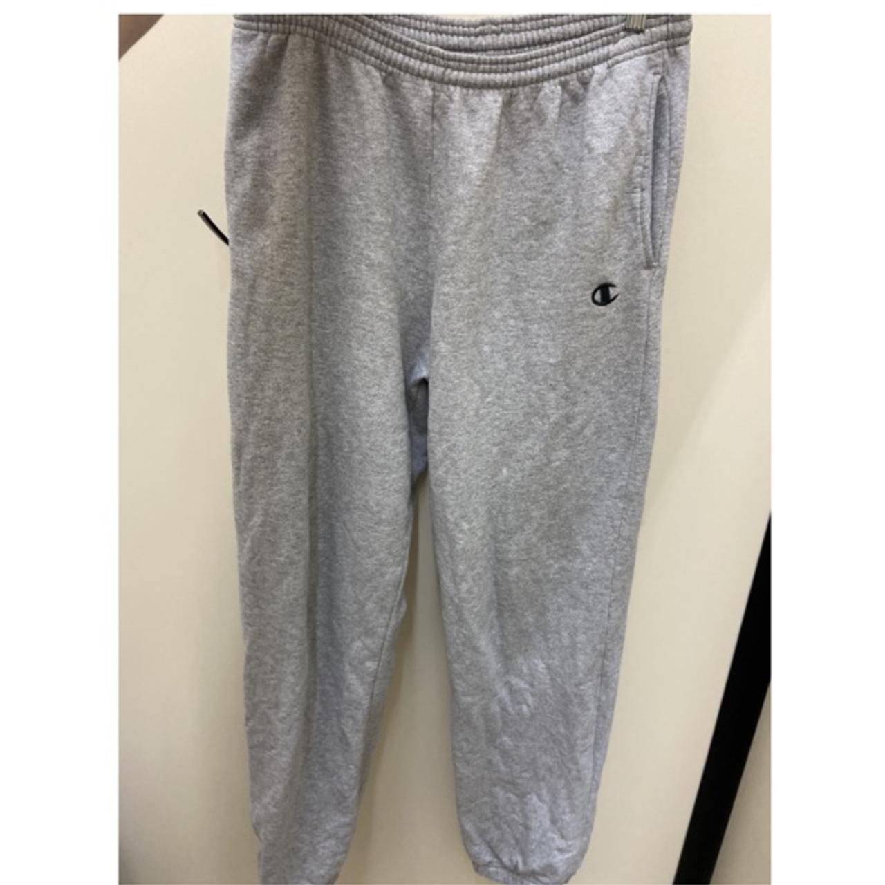 men’s champion ecoauthentic gray sweatpants (read... Depop