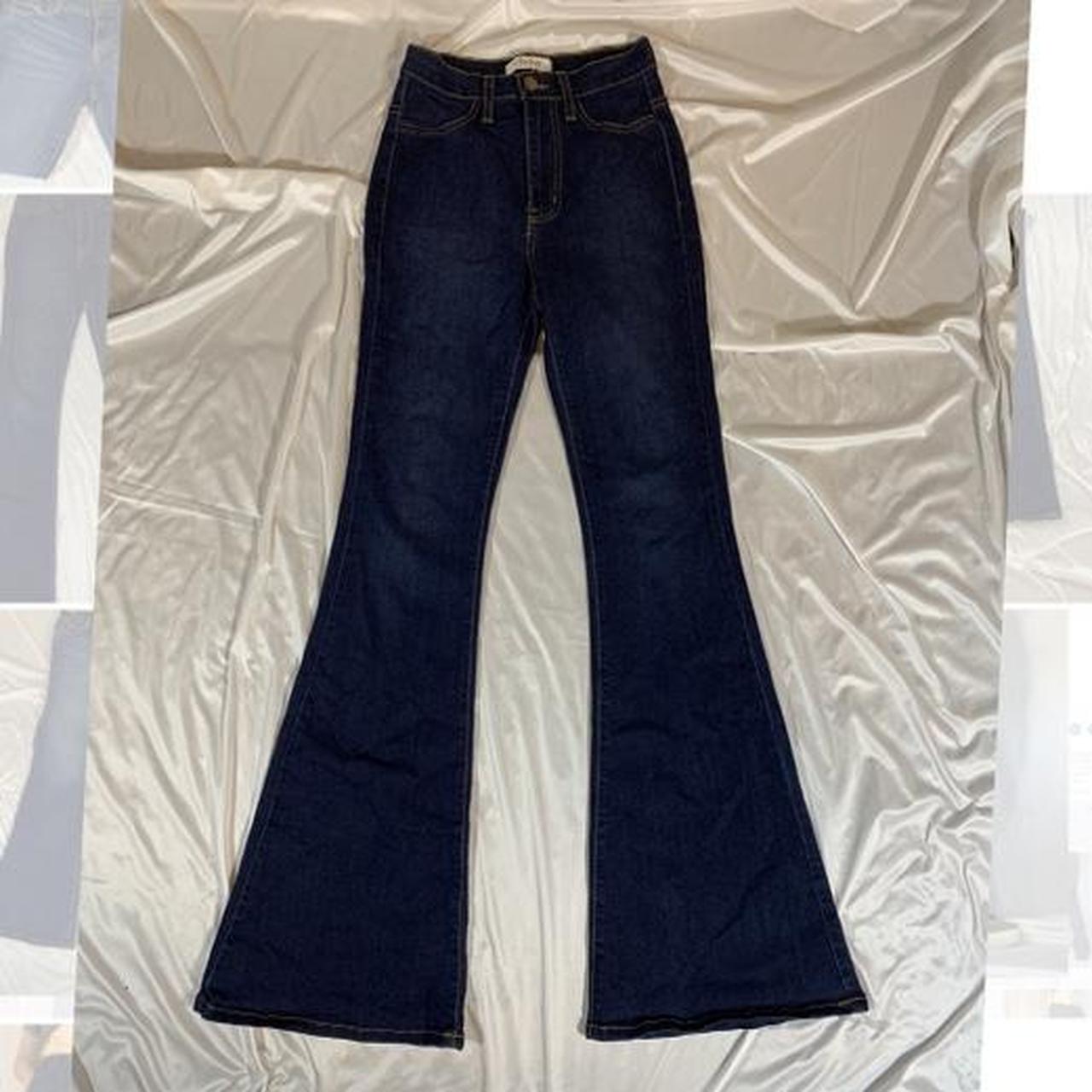 Product Image 2 - Navy high rise flare jeans