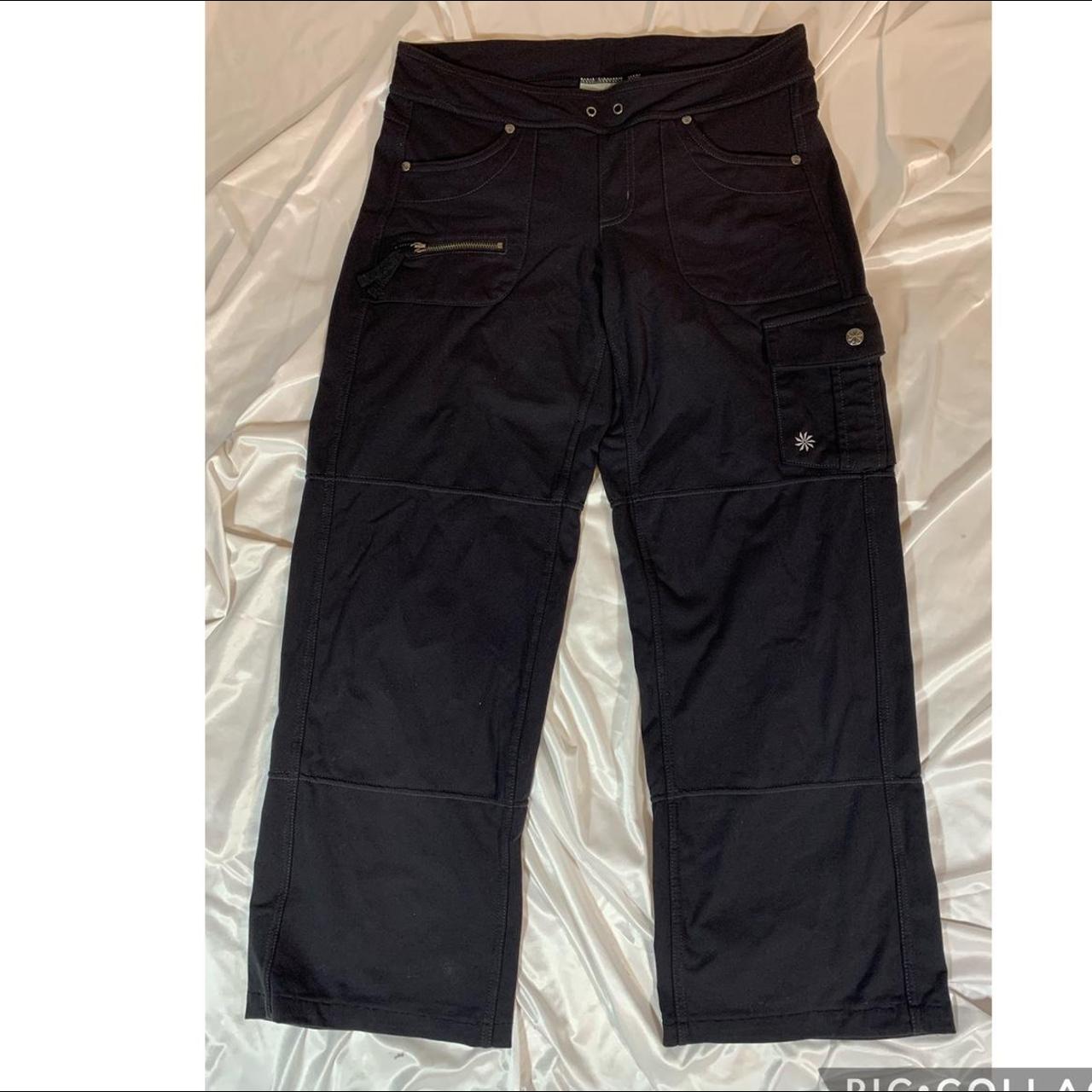 Product Image 3 - Black low rise cargo pants(b1)
Wide