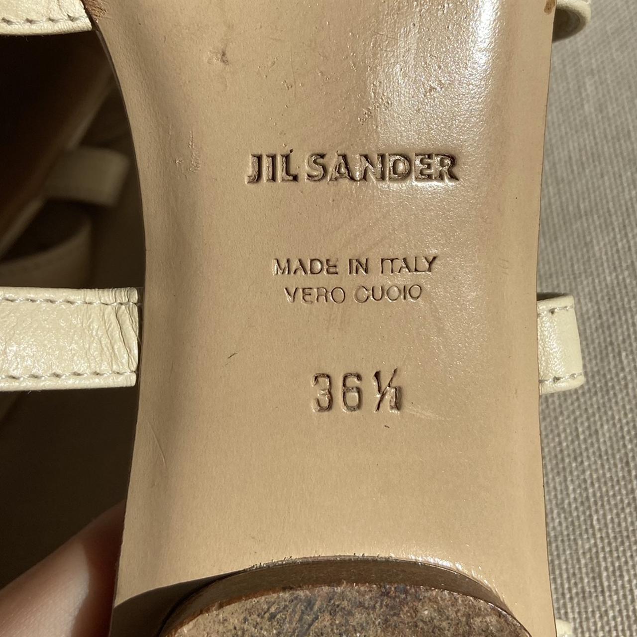 Jil Sander Women's Cream Sandals (4)