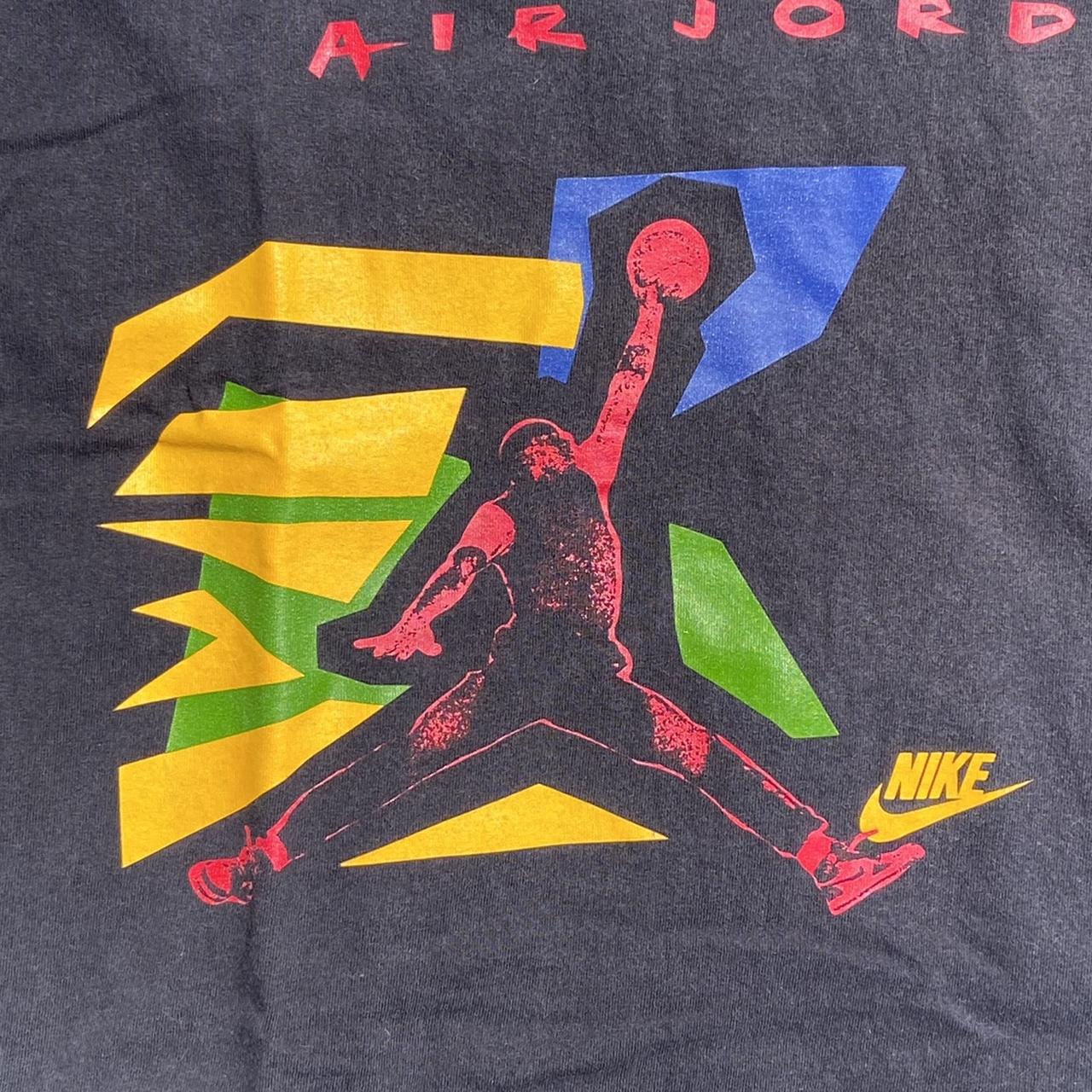 Vintage Nike Air Jordan Shirt 🖤 90s Nike Jordan... - Depop