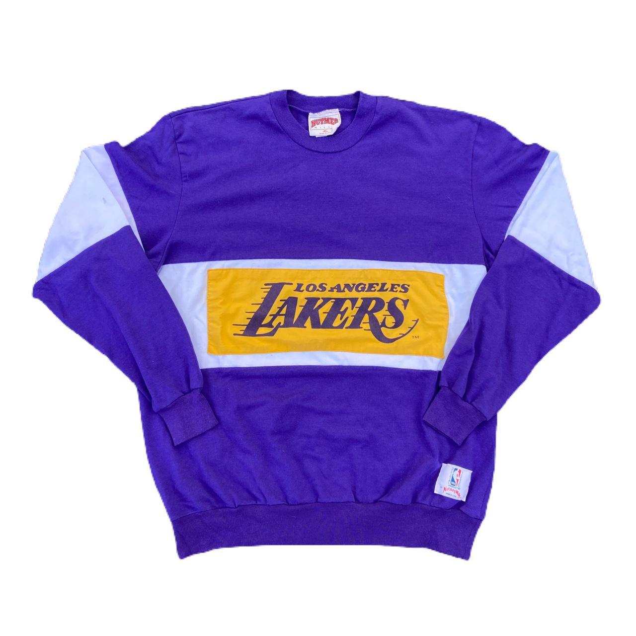 vintage lakers sweatshirt