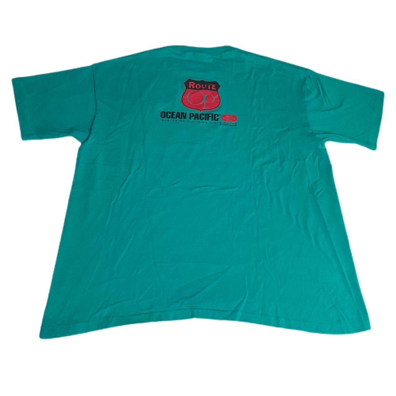 Ocean Pacific Men's Green T-shirt