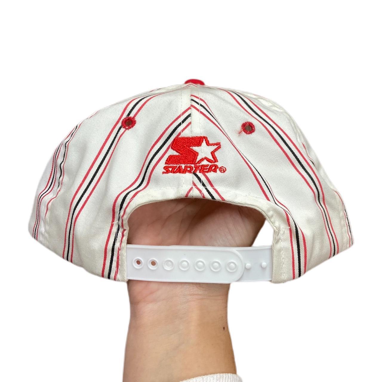 Vintage Chicago Bulls Pinstripe Hat 🖤 90s Starter... Depop