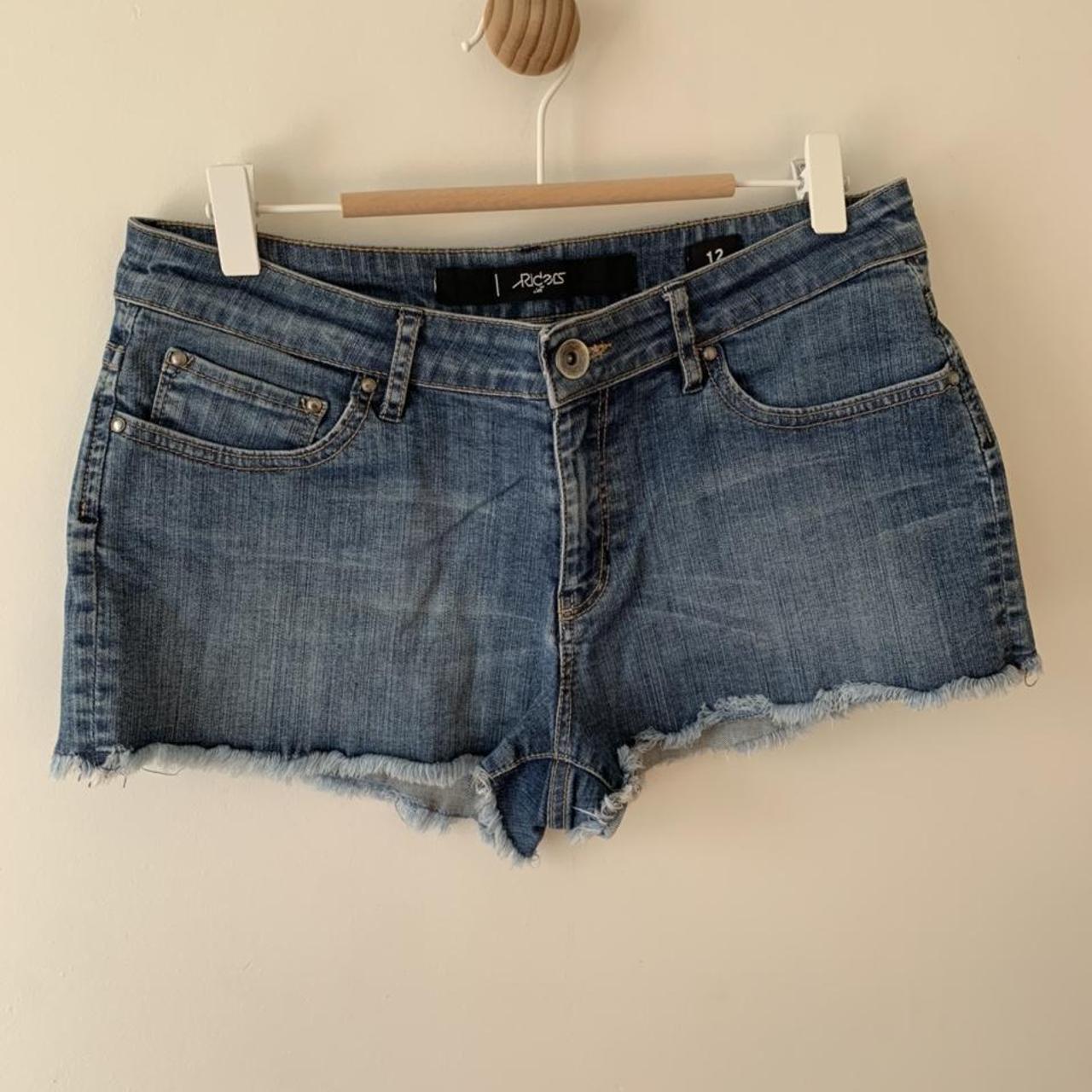 Women's Blue Shorts | Depop