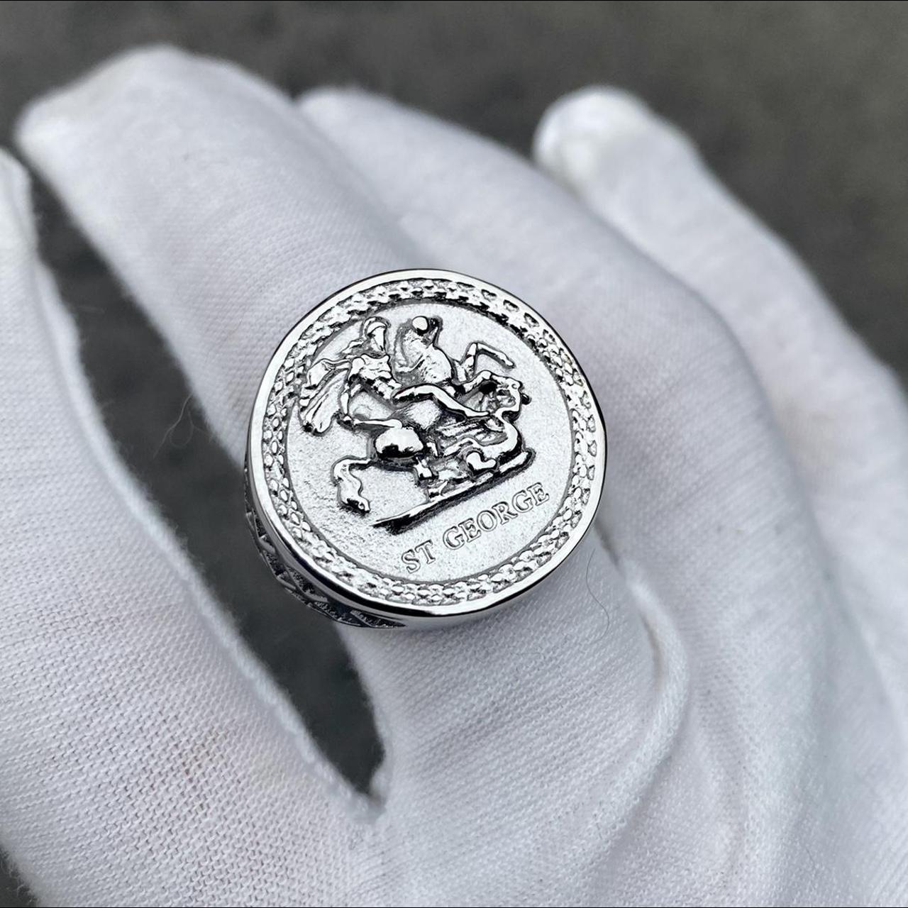 Silver clearance sovereign ring