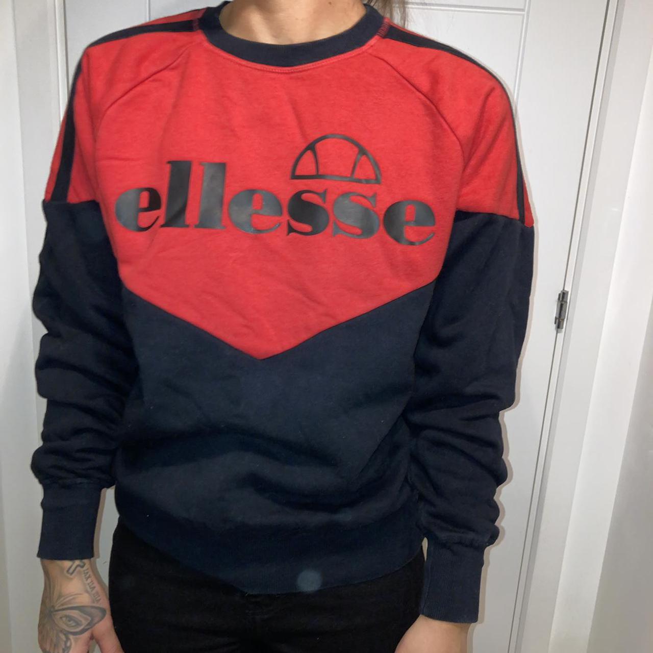 red ellesse jumper
