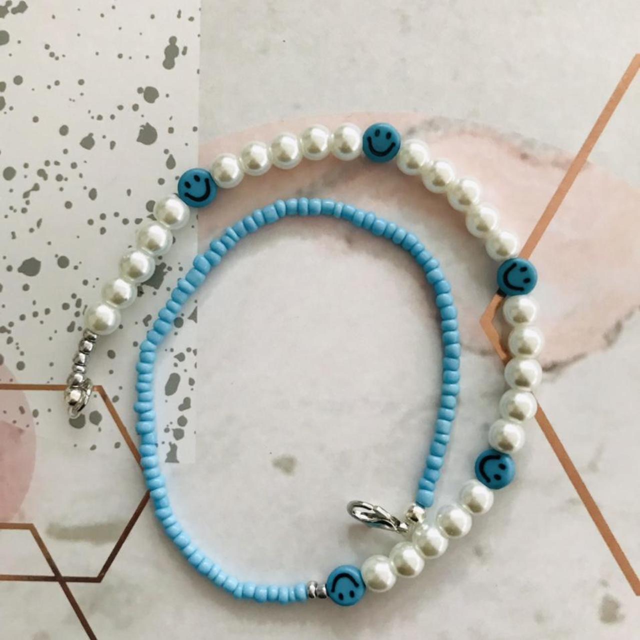 Women's Blue and White Jewellery (3)