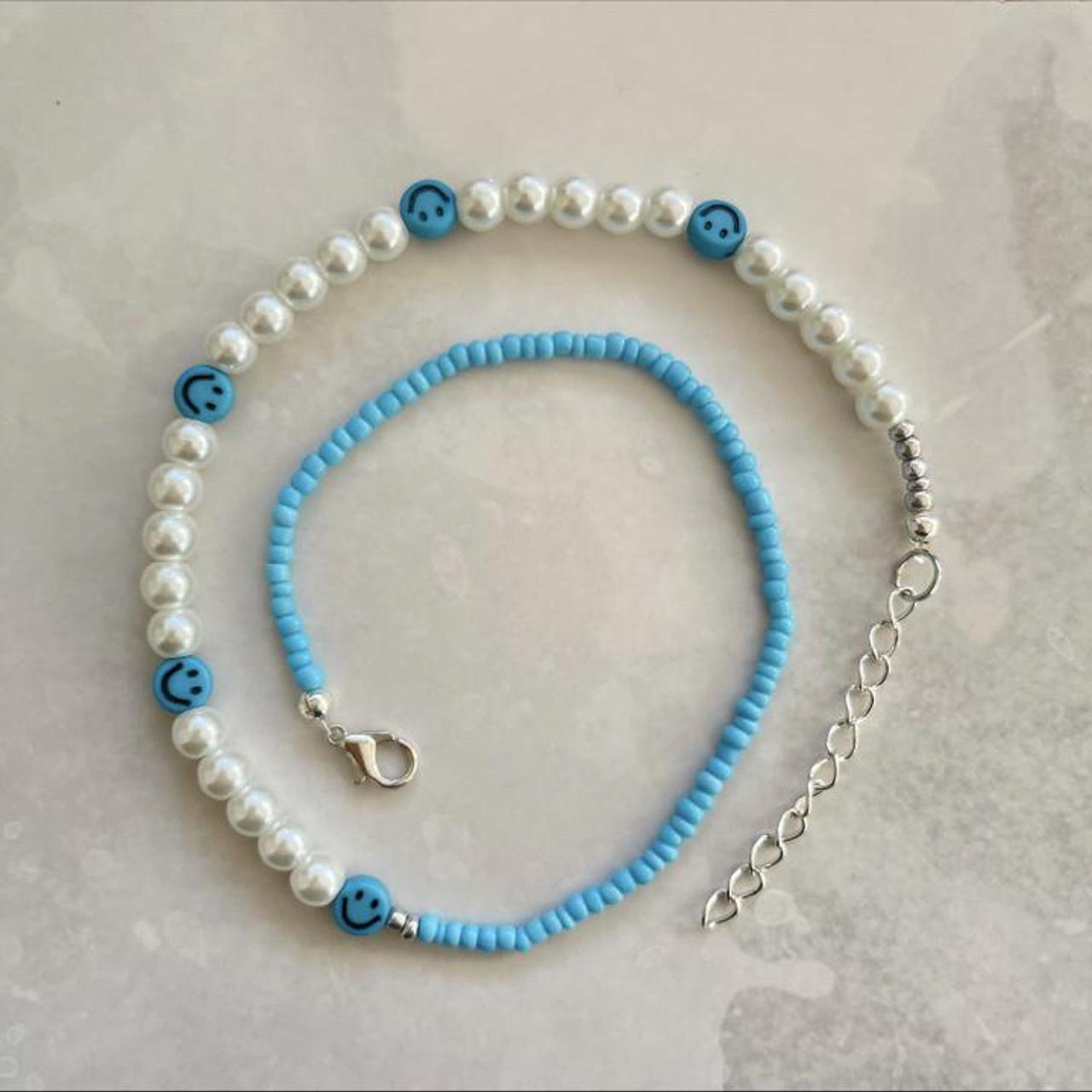 Product Image 1 - Blue smiley face and pearl