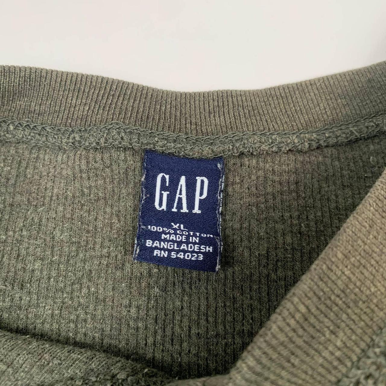 Vintage gap green blank sweatshirt crewneck. Has... - Depop