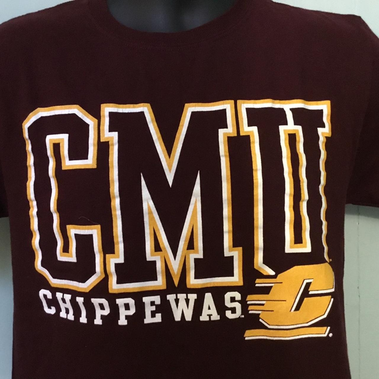 Central Michigan Chippewas Football T-shirt Size... - Depop