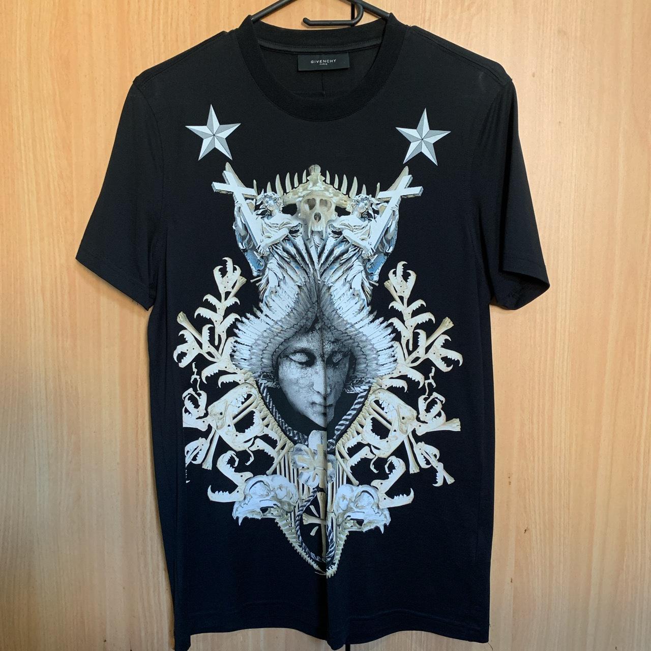 Givenchy Angel Crest Tee Size XS Black From. Depop