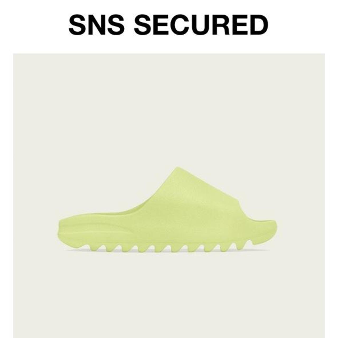 sns yeezy slide