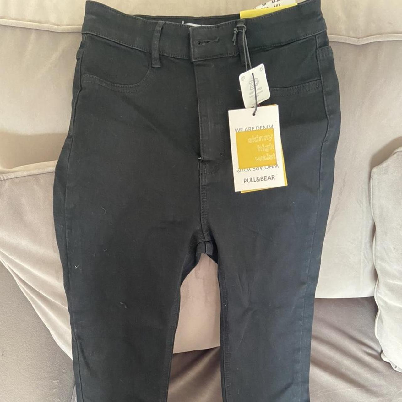 Pull And Bear Denim Blue Jeans, European Size 38