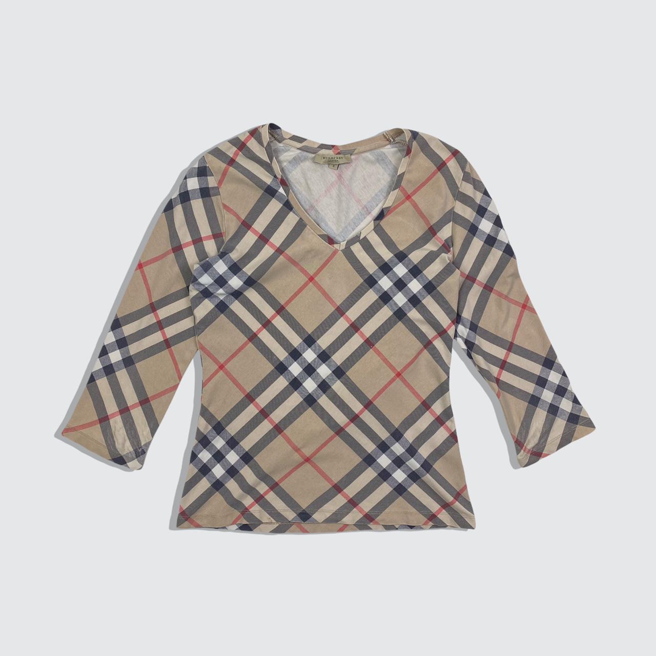 burberry fitted shirt