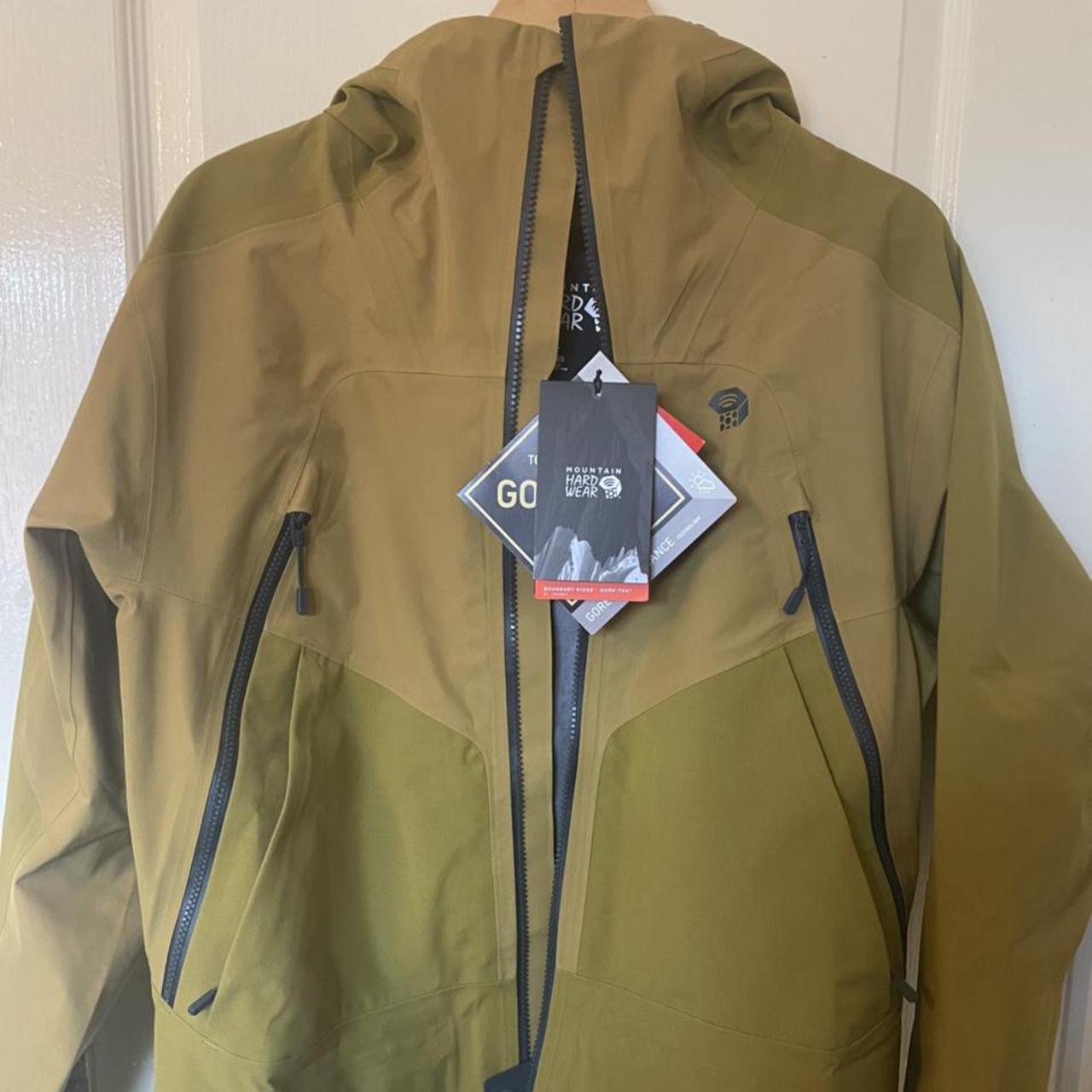 Mountain hardware boundary ridge GTX jacket (dark... - Depop