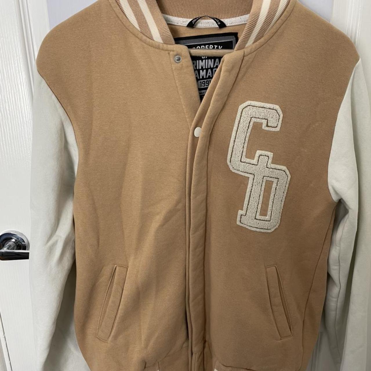 Criminal Damage Varsity Jacket Size M Perfect Depop