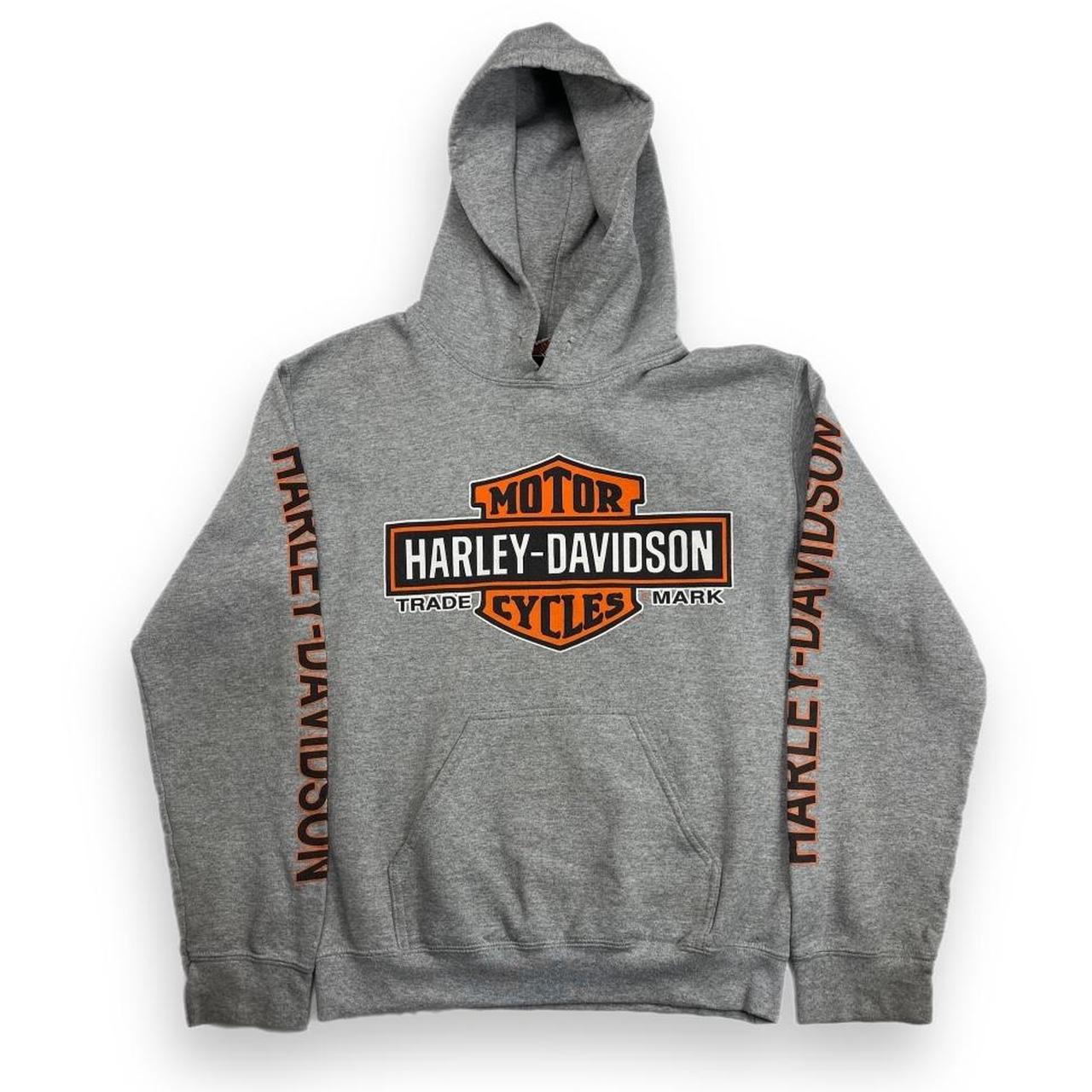 Harley Davidson Hoodie 🔥 has some flaws and marks... - Depop
