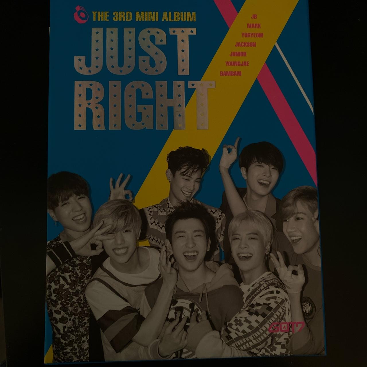 Got7 just right signed 2024 album