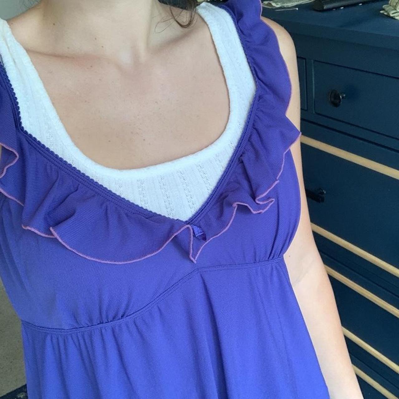 Smart and Sexy Women's Purple and Pink Dress (2)
