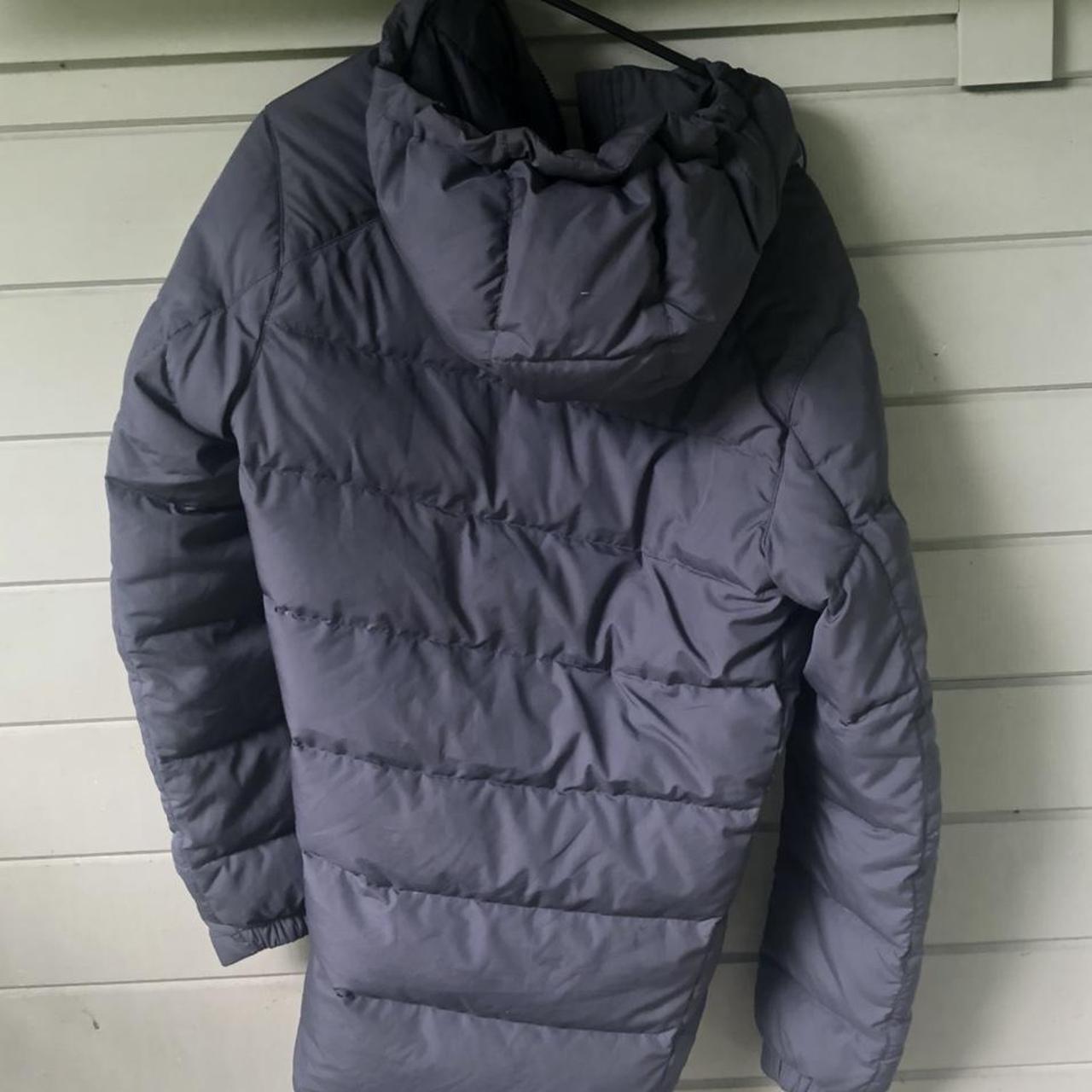 mens grey nike puffer coat