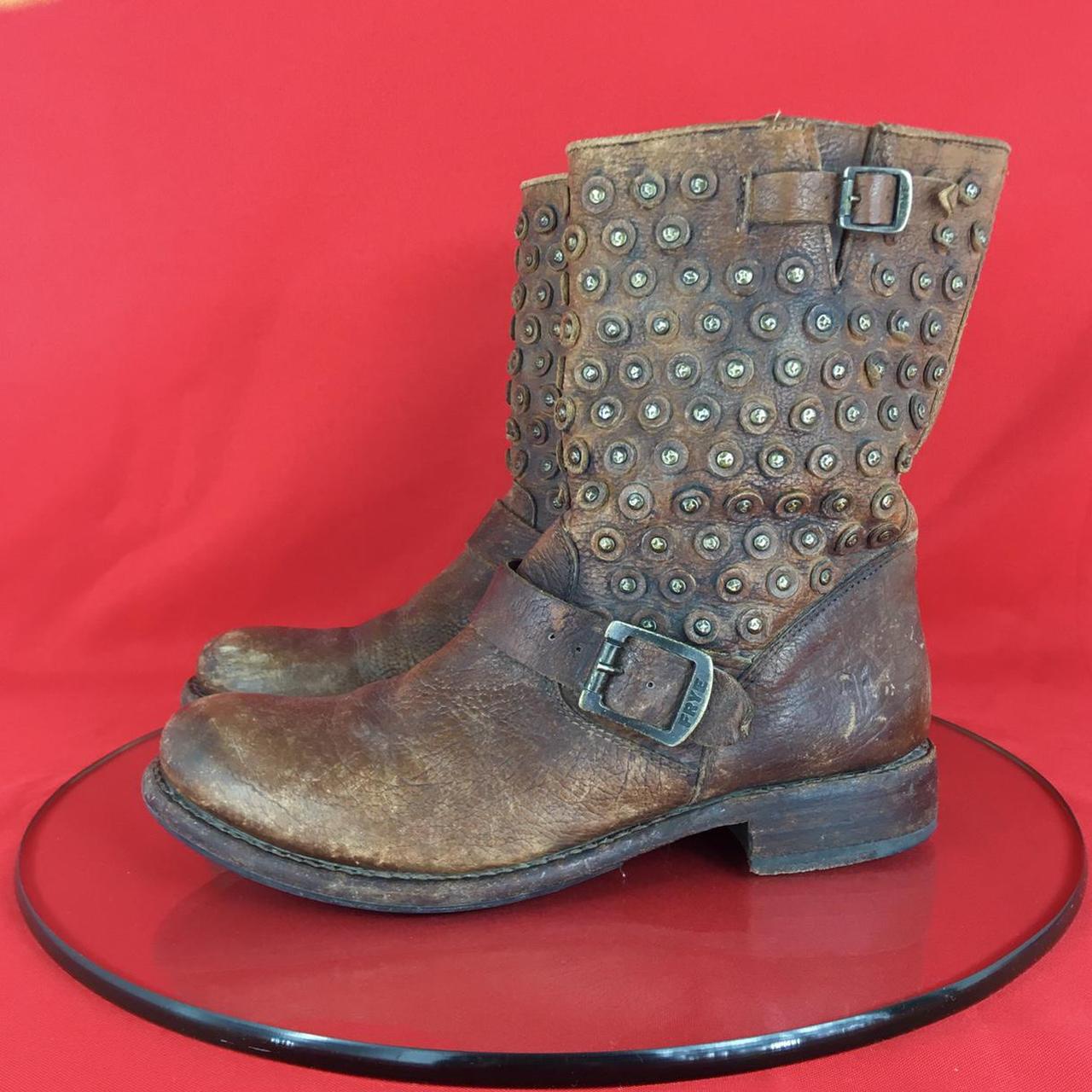 frye moto bootie