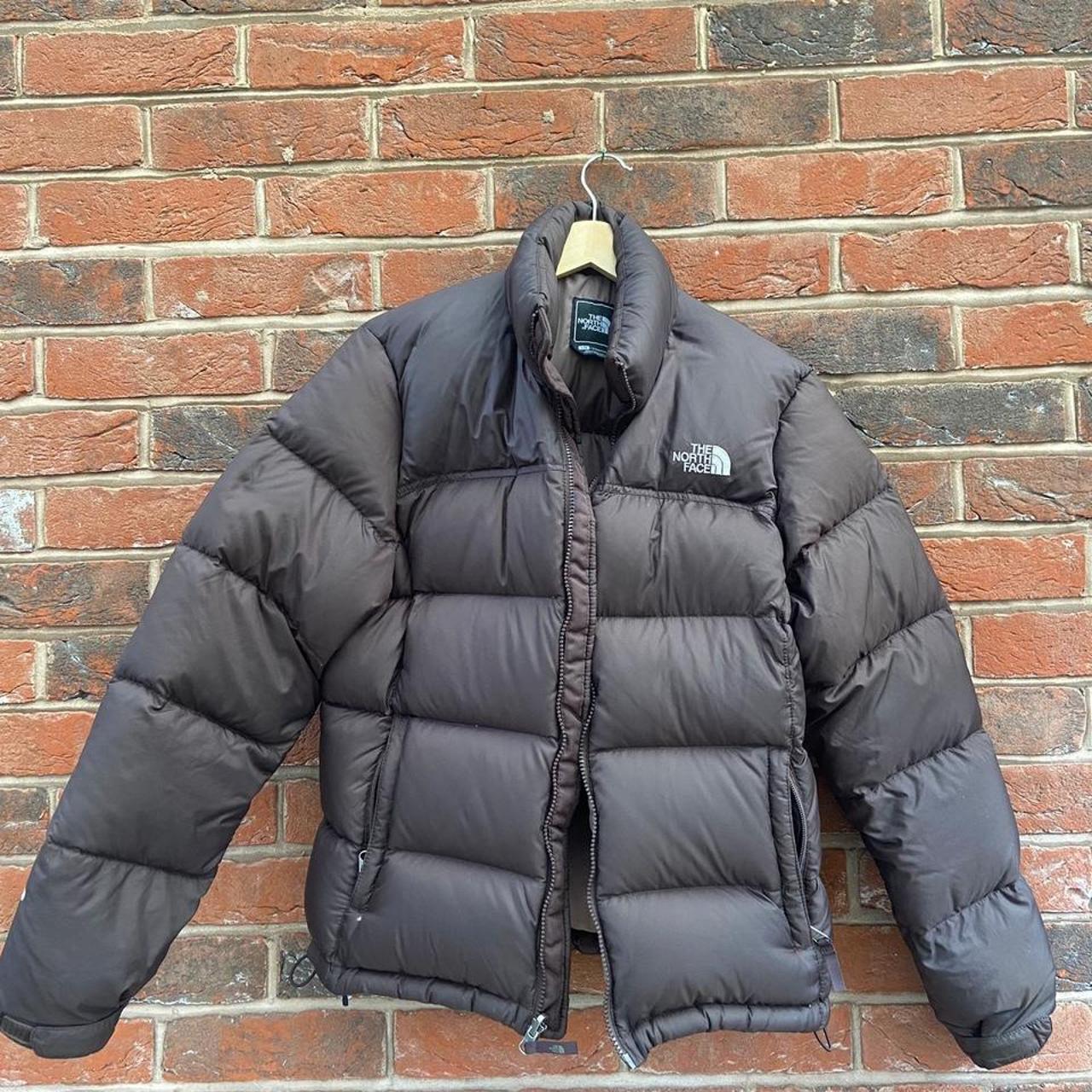 brown north face 700