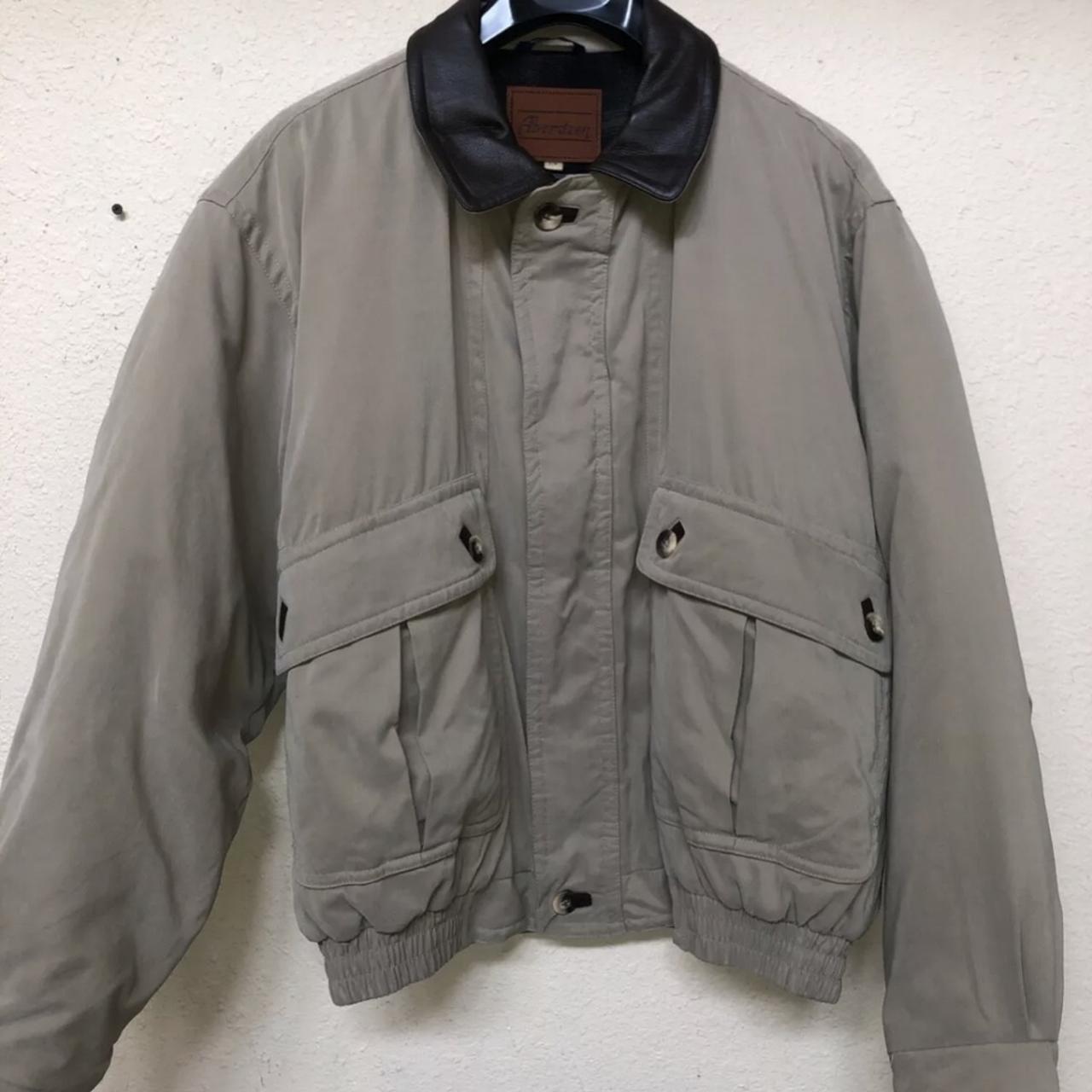 Aberdeen Collection Men's Coat Jacket Khaki Zipper... - Depop