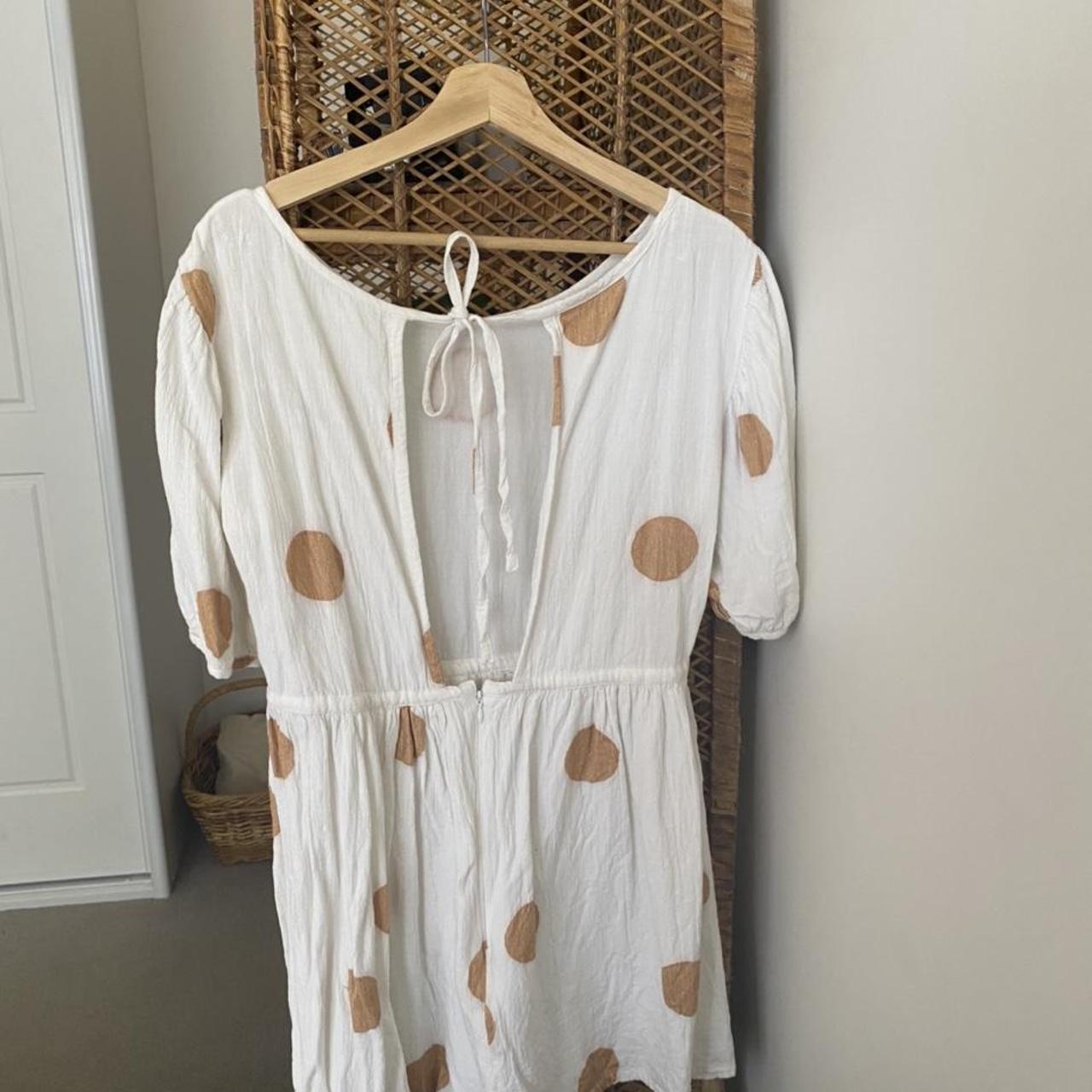 zulu & zephyr mini spot dress 🥥 only worn a handful... - Depop