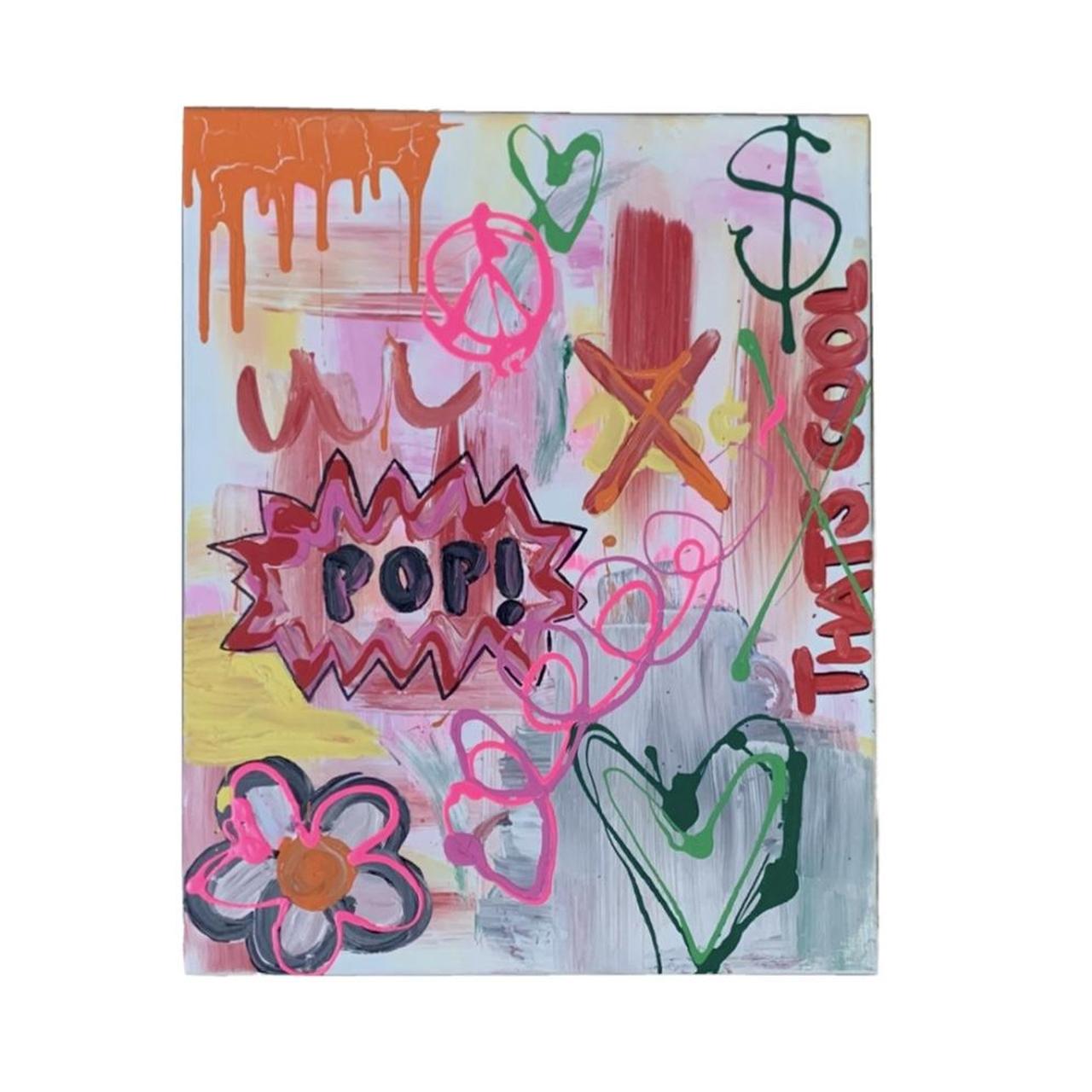 Pink and Yellow Decorhomeaccesories Depop