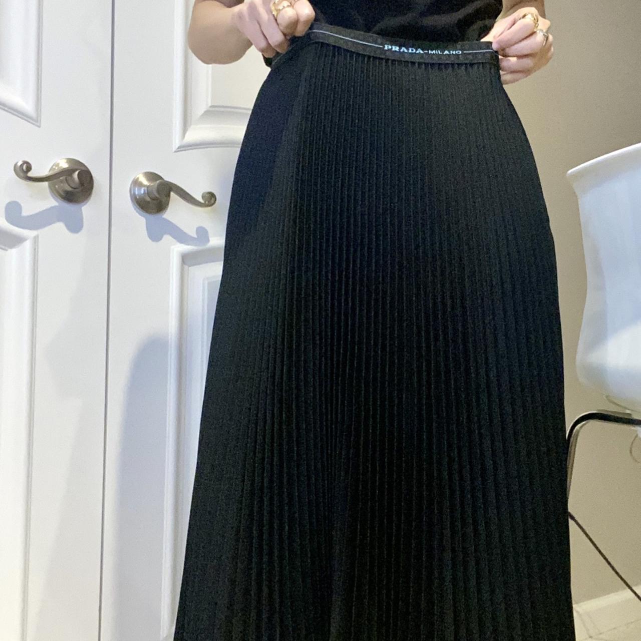 Pleated midi skirt 2020 best sale