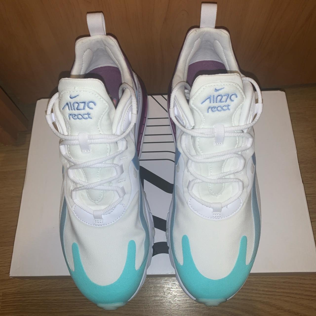 270 nike pink and black