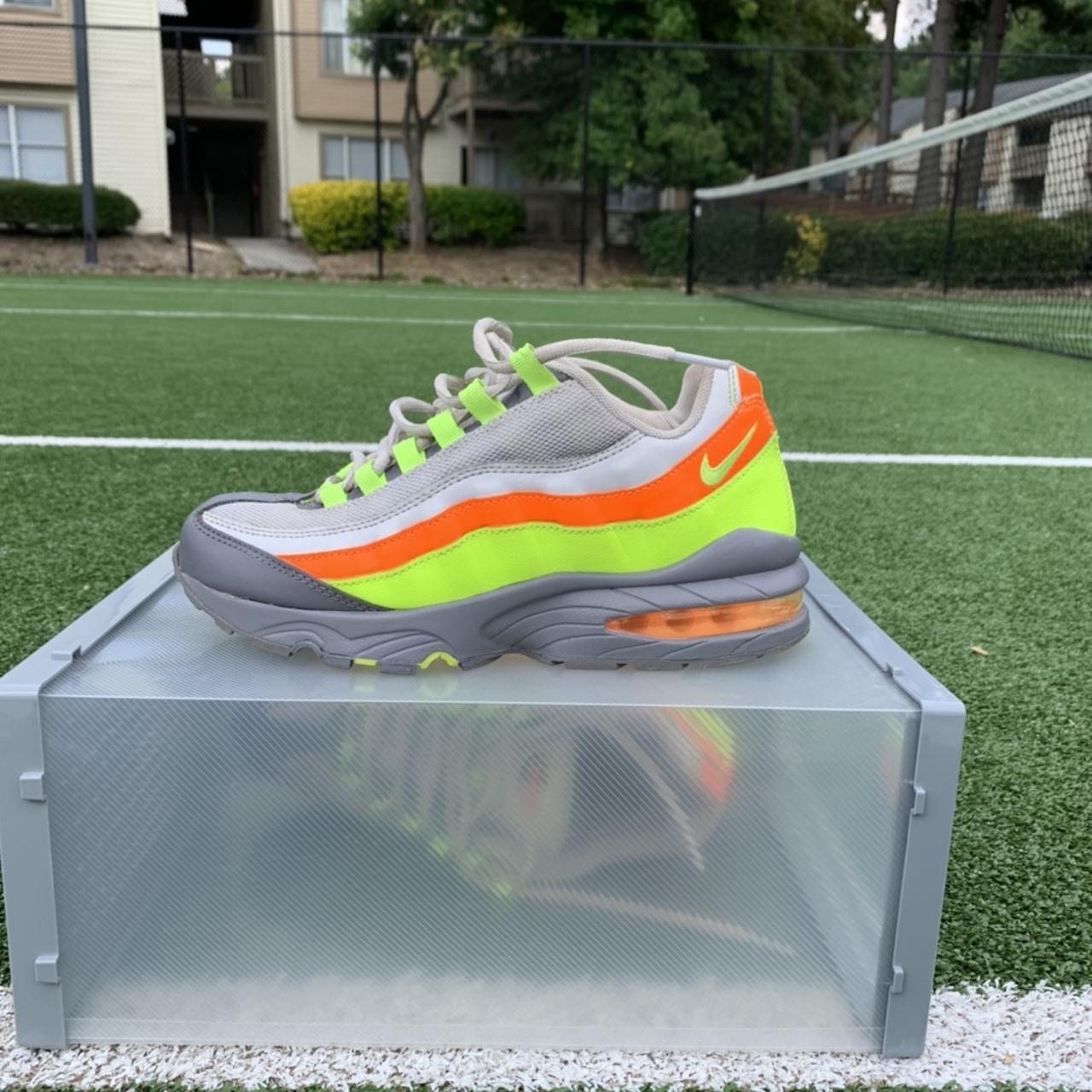 Lime green and hotsell orange air max 95