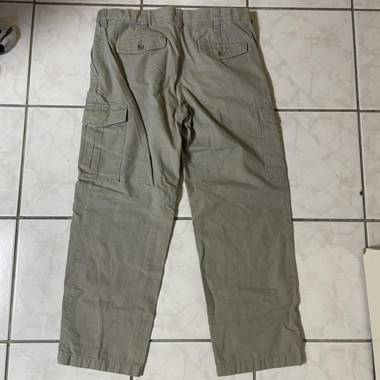 Croft&Barrow classic fit baggy cargo pants - Size... - Depop