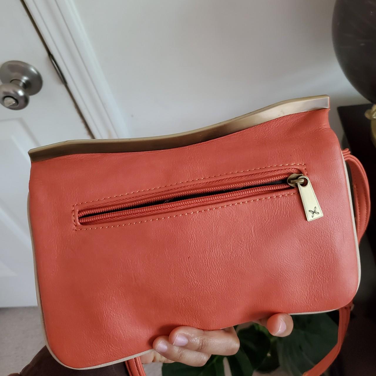 Fiorelli Women's Orange and Cream Bag (4)