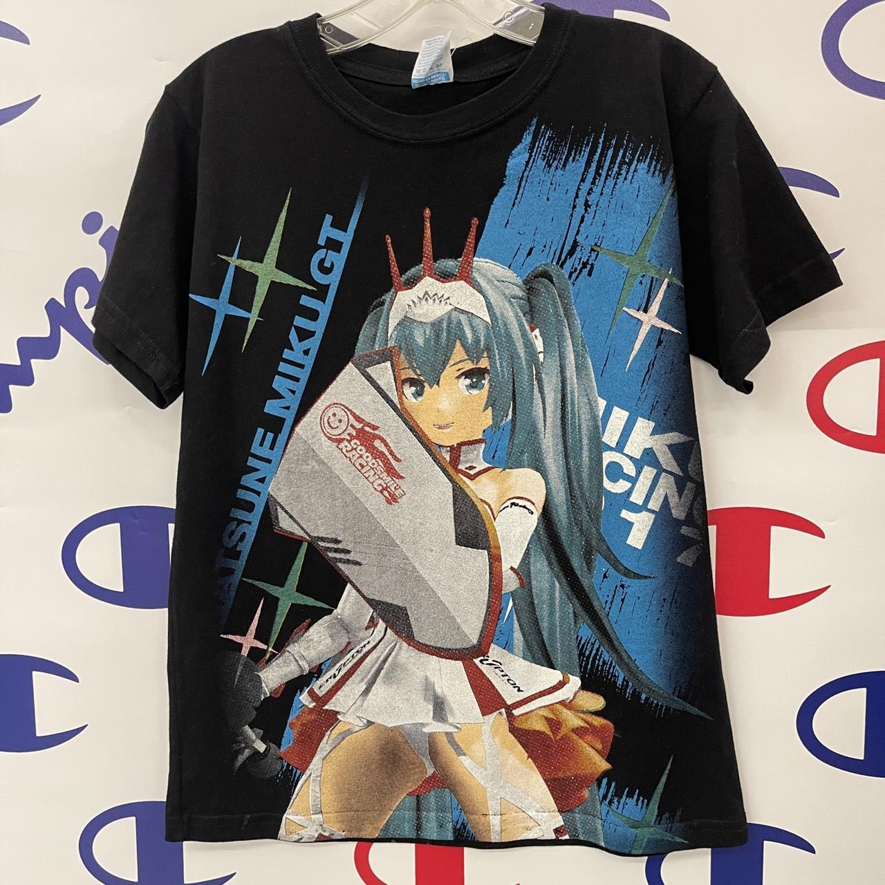 Hatsune Miku GT 3D Good Smile Racing shirt. Very... - Depop