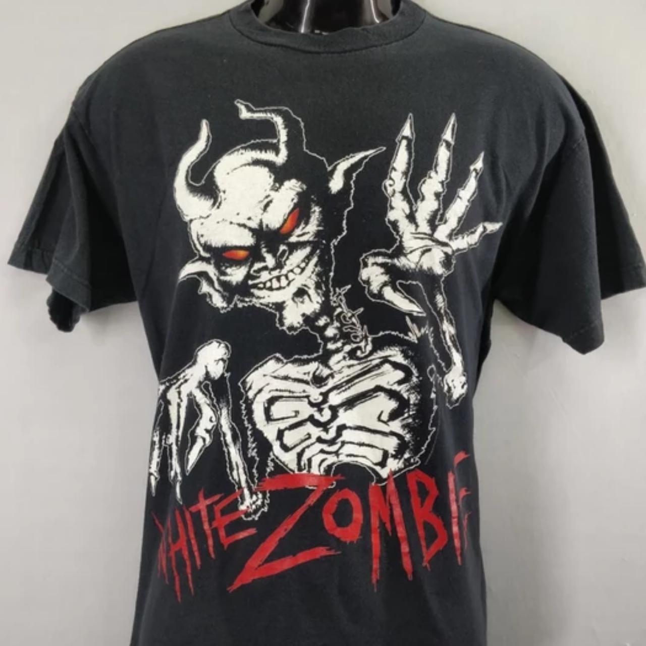 White zombie outlet 666 t-shirt