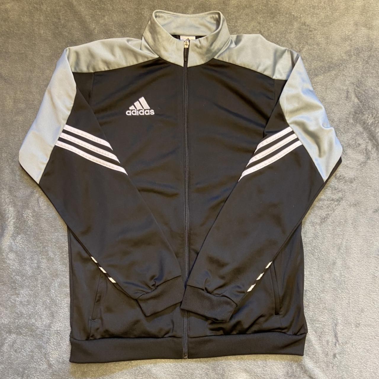 Adidas tracksuit in excellent condition Retro Size... - Depop