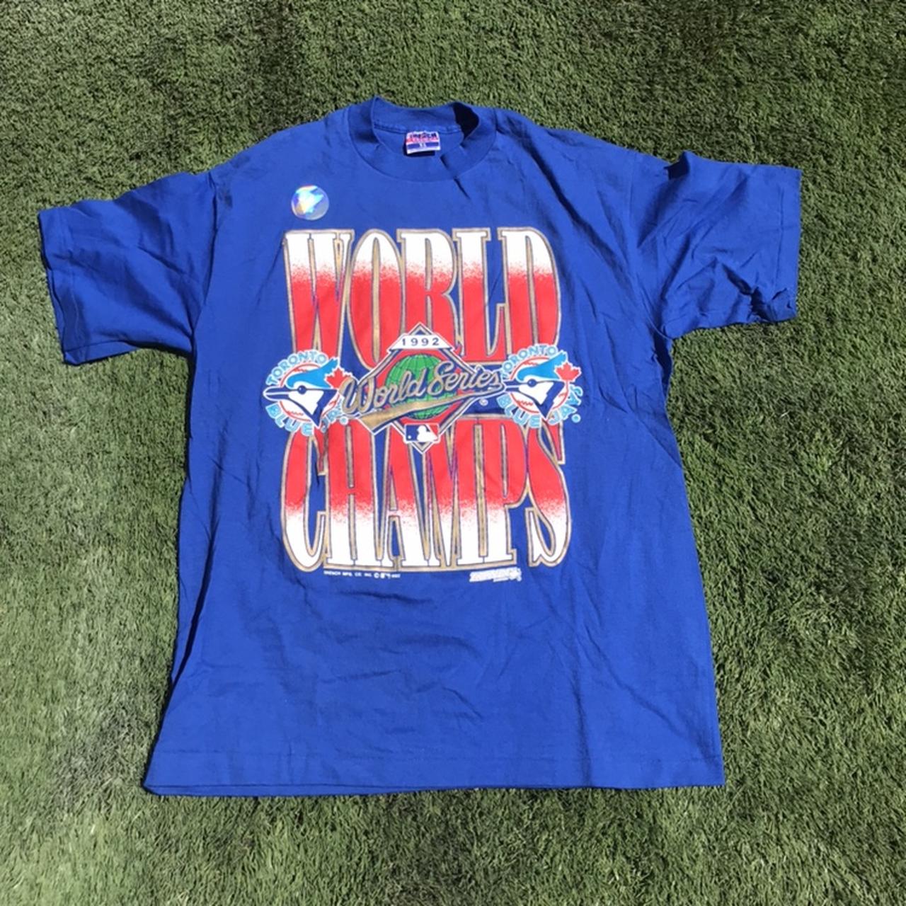 Vintage 1992 Toronto Blue Jays World Series Champs - Depop