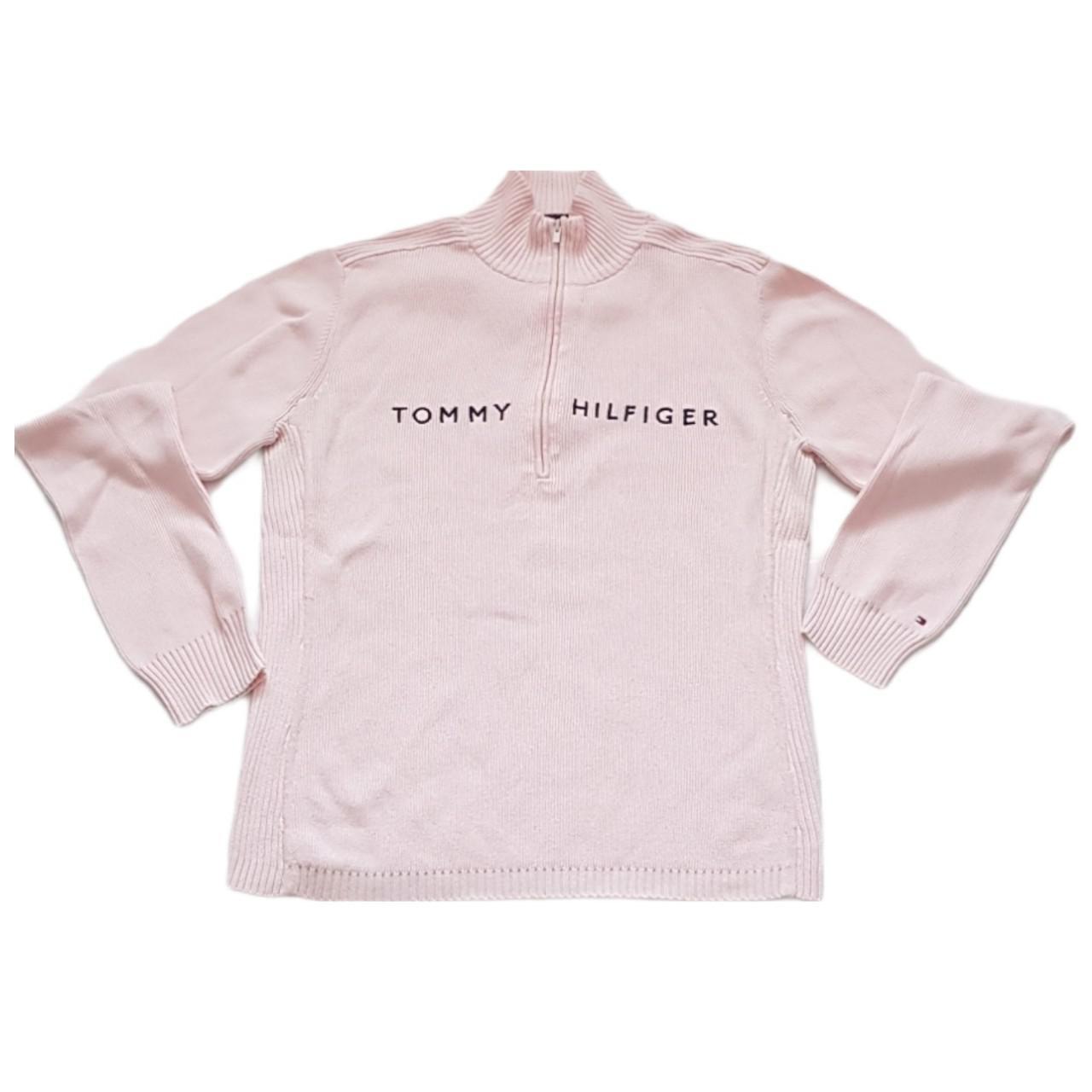 pink tommy jumper